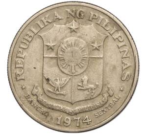 1 песо 1974 года Филиппины
