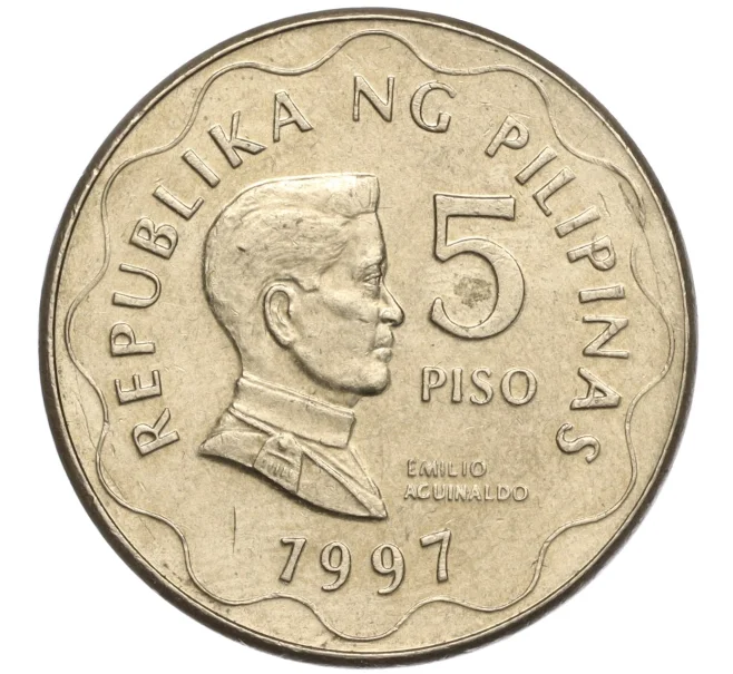 Монета 5 песо 1997 года Филиппины (Артикул K11-96709)