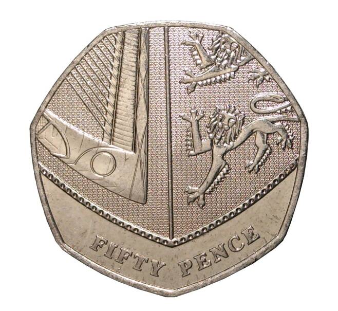 Монета 50 пенсов 2012 года (Артикул: M2-3807) — Фото №1