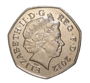 50 пенсов 2012 года — Фото №2