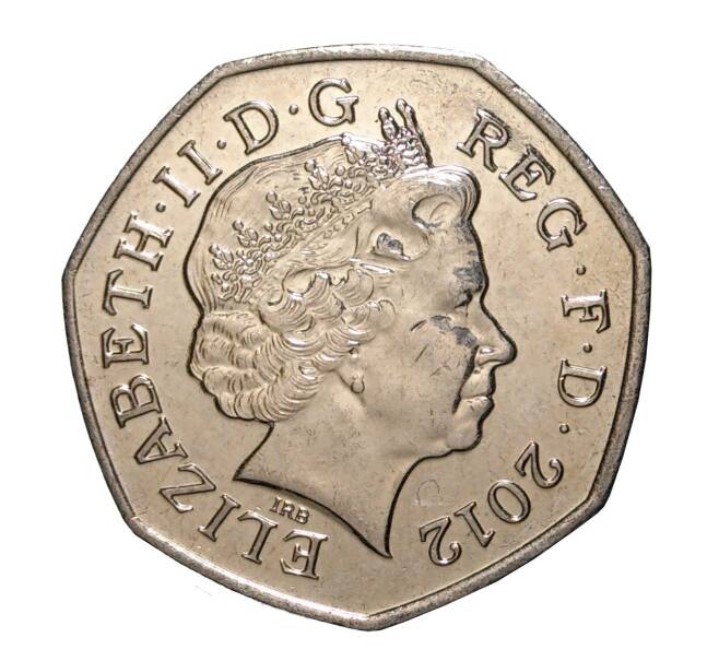 Монета 50 пенсов 2012 года (Артикул: M2-3807) — Фото №2