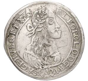 15 крейцеров 1674 года Венгрия — Фото №1