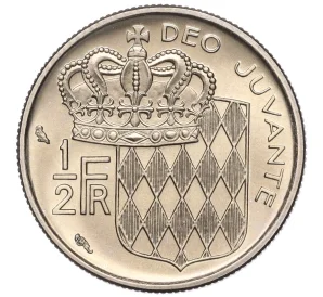 1/2 франка 1974 года Монако