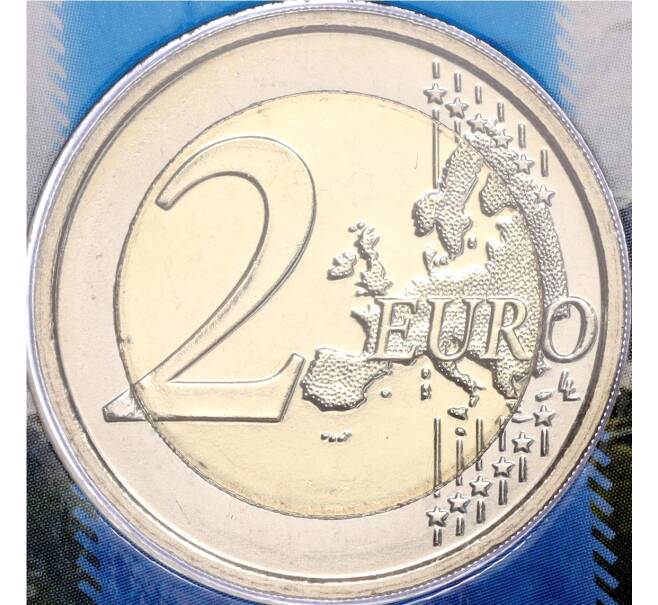 Монета 2 евро 2016 года Бельгия «Олимпийская сборная Бельгии» (в блистере) (Артикул: M2-65915)