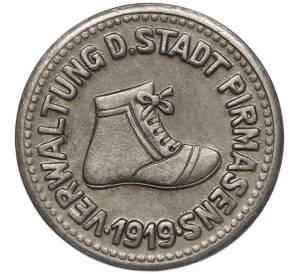 5 пфеннигов 1919 года Германия — город Пирмазенс (Нотгельд) — Фото №1