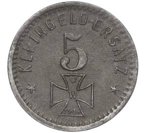 5 пфеннигов 1918 года Германия — город Вальдзее (Нотгельд) — Фото №2