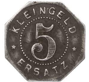 5 пфеннигов 1918 года Германия — город Лойткирх (Нотгельд) — Фото №2