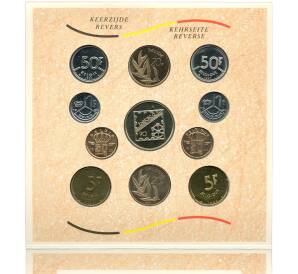 Годовой набор монет 1990 года Бельгия (в буклете с жетоном)