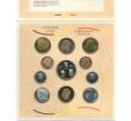 Годовой набор монет 1990 года Бельгия (в буклете с жетоном) (Артикул M3-1213)