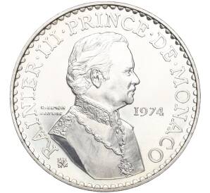 50 франков 1974 года Монако «25 лет правления Ренье III» — Фото №1
