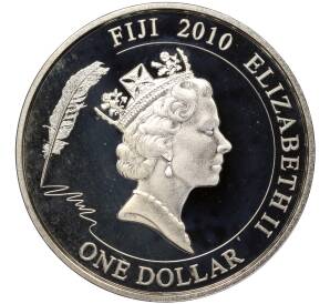 1 доллар 2010 года Фиджи «Сказки Андерсена — Дюймовочка» — Фото №2