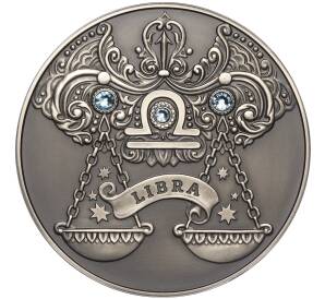20 рублей 2013 года Белоруссия «Знаки зодиака — Весы» — Фото №1