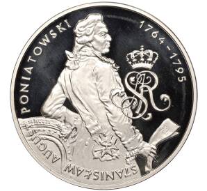 10 злотых 2005 года Польша «Польские Короли — Станислав II Август Понятовский» — Фото №1
