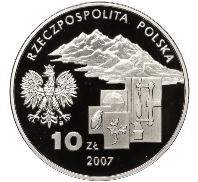 Монета 10 злотых 2007 года Польша «Польские путешественники — Игнацы Домейко» (Артикул M2-66001)
