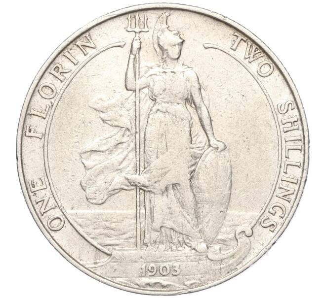 Монета 1 флорин (2 шиллинга) 1903 года Великобритания (Артикул: K11-97114) — Фото №1