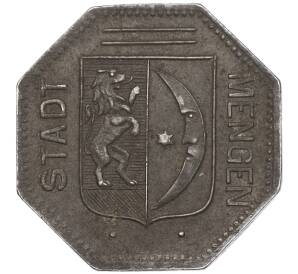 50 пфеннигов 1918 года Германия — город Менген (Нотгельд) — Фото №1