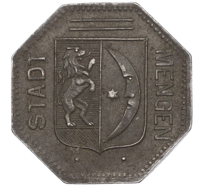 Монета 50 пфеннигов 1918 года Германия — город Менген (Нотгельд) (Артикул: K11-97128) — Фото №1