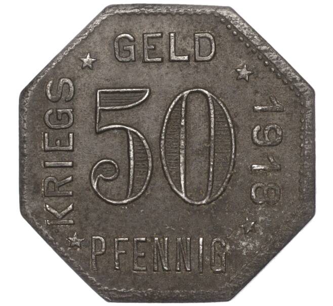 Монета 50 пфеннигов 1918 года Германия — город Менген (Нотгельд) (Артикул: K11-97128) — Фото №2