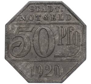 50 пфеннигов 1920 года Германия — город Крайльсхайм (Нотгельд) — Фото №2
