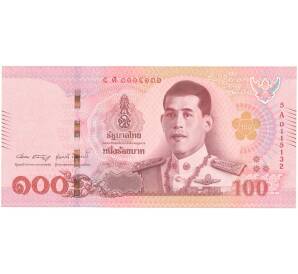 100 бат 2018 года Таиланд — Фото №1