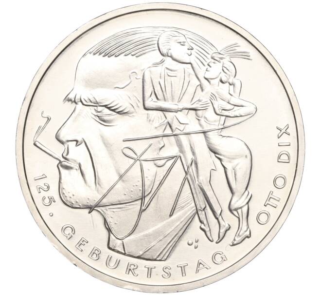 Монета 20 евро 2016 года Германия «125 лет со дня рождения Отто Дикса» (Артикул: M2-66114) — Фото №1