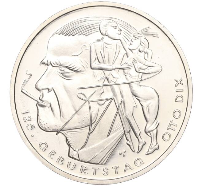Монета 20 евро 2016 года Германия «125 лет со дня рождения Отто Дикса» (Артикул: M2-66122) — Фото №1