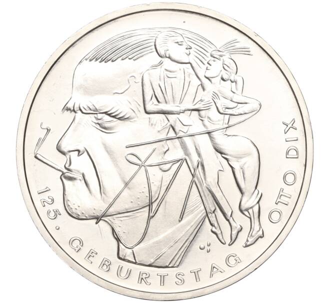 Монета 20 евро 2016 года Германия «125 лет со дня рождения Отто Дикса» (Артикул: M2-66126) — Фото №1