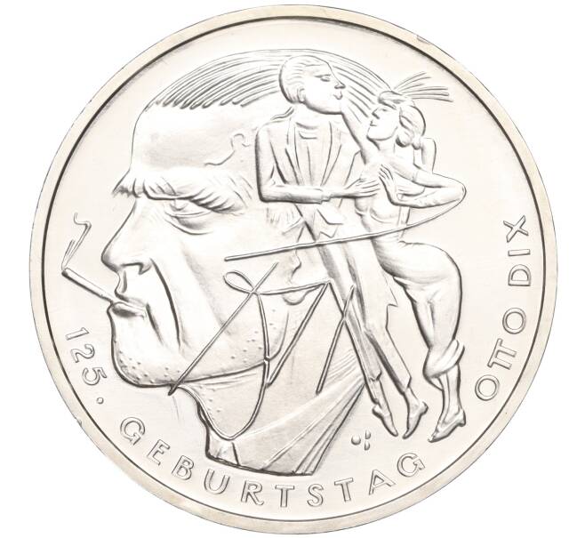 Монета 20 евро 2016 года Германия «125 лет со дня рождения Отто Дикса» (Артикул: M2-66150) — Фото №1