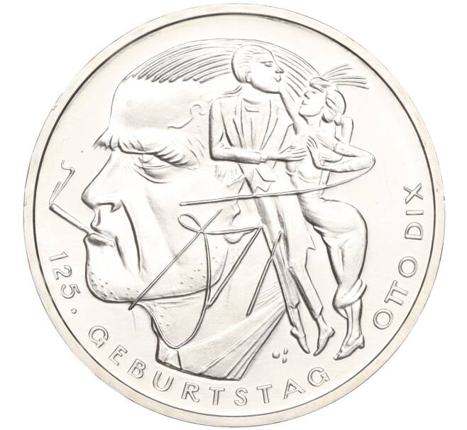 Монета 20 евро 2016 года Германия «125 лет со дня рождения Отто Дикса» (Артикул: M2-66151) — Фото №1