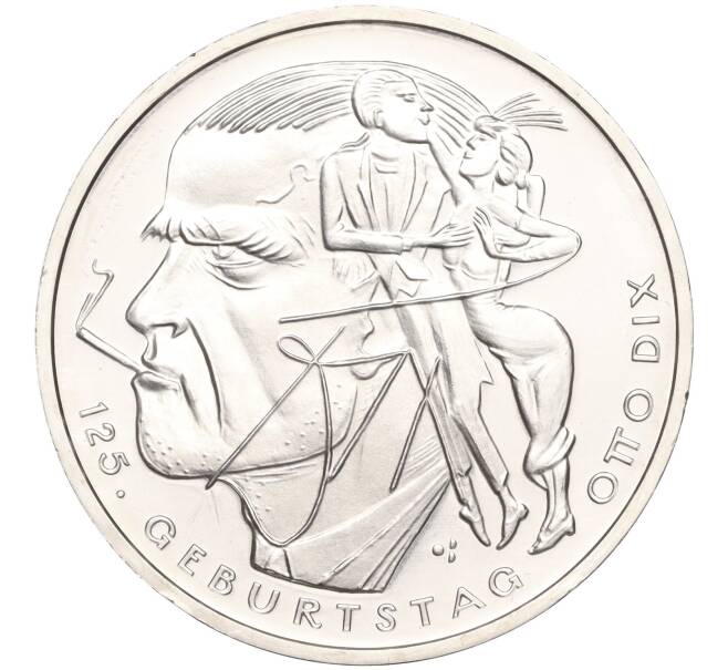 Монета 20 евро 2016 года Германия «125 лет со дня рождения Отто Дикса» (Артикул: M2-66152) — Фото №1