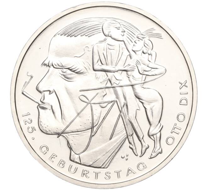 Монета 20 евро 2016 года Германия «125 лет со дня рождения Отто Дикса» (Артикул: M2-66162) — Фото №1