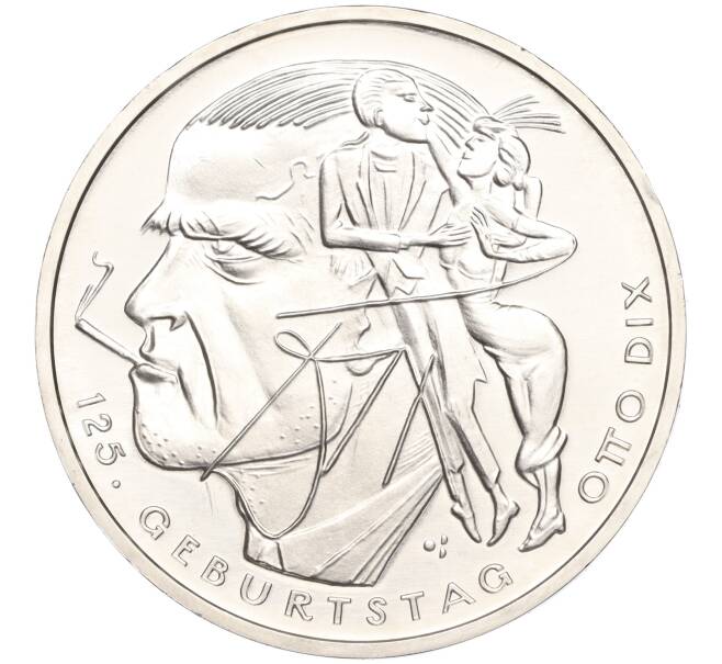 Монета 20 евро 2016 года Германия «125 лет со дня рождения Отто Дикса» (Артикул: M2-66168) — Фото №1