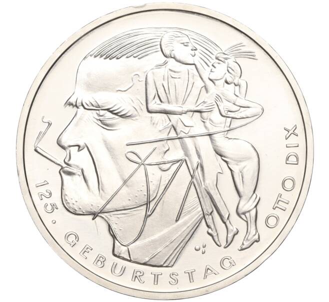 Монета 20 евро 2016 года Германия «125 лет со дня рождения Отто Дикса» (Артикул M2-66179)