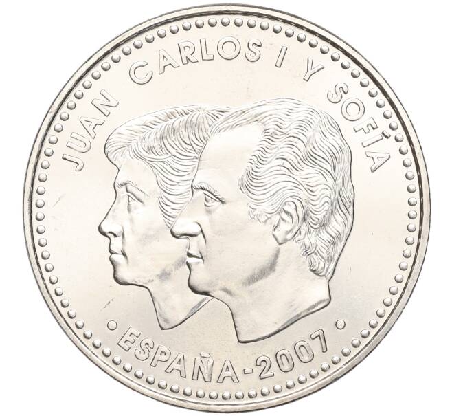 Монета 12 евро 2007 года Испания «50 лет подписания Римского договора» (Артикул M2-66189)