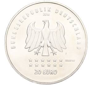 20 евро 2016 года Германия «175 лет Гимну Германии» — Фото №2