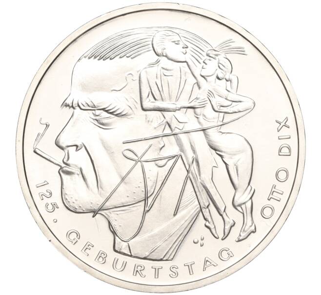 Монета 20 евро 2016 года Германия «125 лет со дня рождения Отто Дикса» (Артикул M2-66264)