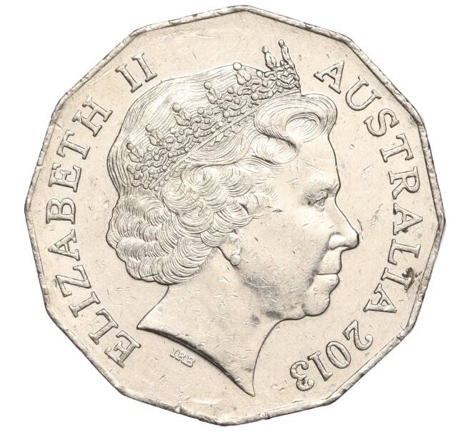Монета 50 центов 2013 года Австралия (Артикул M2-66316)