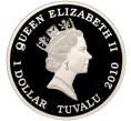 Монета 1 доллар 2010 года Тувалу «Грузовики — Freightliner Cascadia» (Артикул M2-66275)