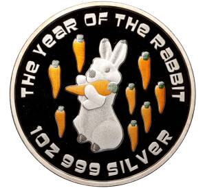 1 доллар 2011 года Фиджи «Год кролика» — Фото №1