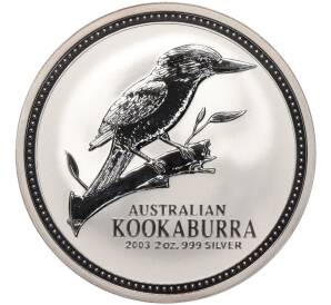 2 доллара 2003 года Австралия «Австралийская кукабара»