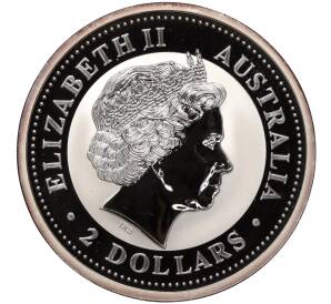 2 доллара 2003 года Австралия «Австралийская кукабара»