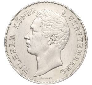 2 гульдена 1847 года Вюртемберг — Фото №2