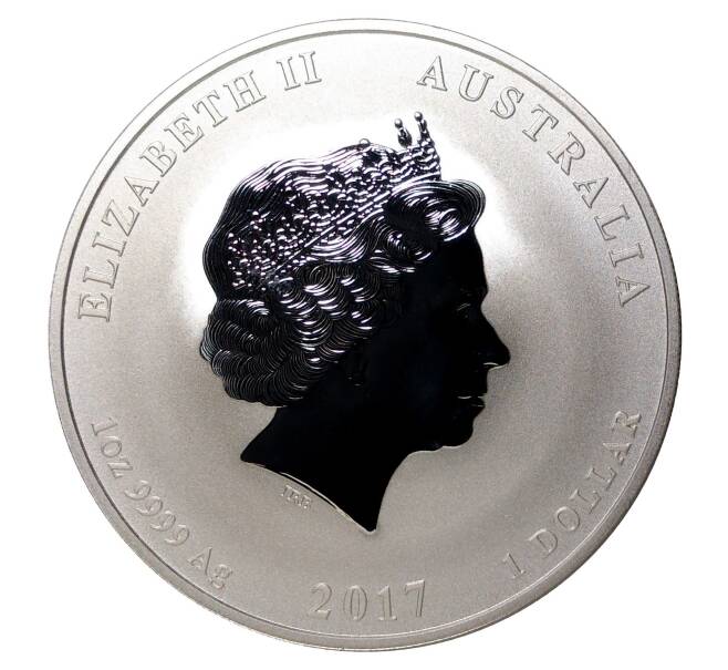 Монета 1 доллар 2017 года Год петуха (Артикул M2-3880)