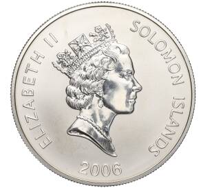 25 долларов 2006 года Соломоновы острова «Китайский гороскоп — год собаки» — Фото №2