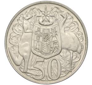 50 пенсов 1966 года Австралия — Фото №1