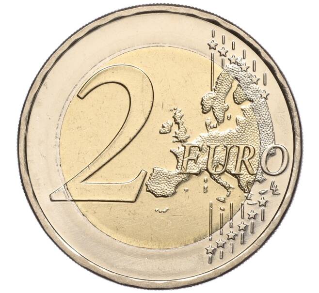 Монета 2 евро 2007 года F Германия «Федеральные земли Германии — Мекленбург-Передняя Померания (Шверинский Замок)» (Артикул M2-66460)