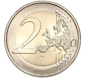 2 евро 2010 года J Германия «Федеральные земли Германии — Бремен (Городская ратуша и Роланд)»