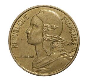 5 сантимов 1986 года — Фото №2