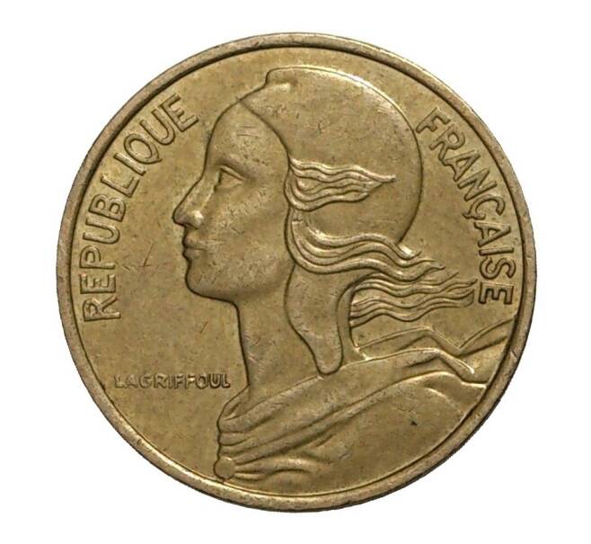 Монета 5 сантимов 1986 года (Артикул: M2-3893) — Фото №2