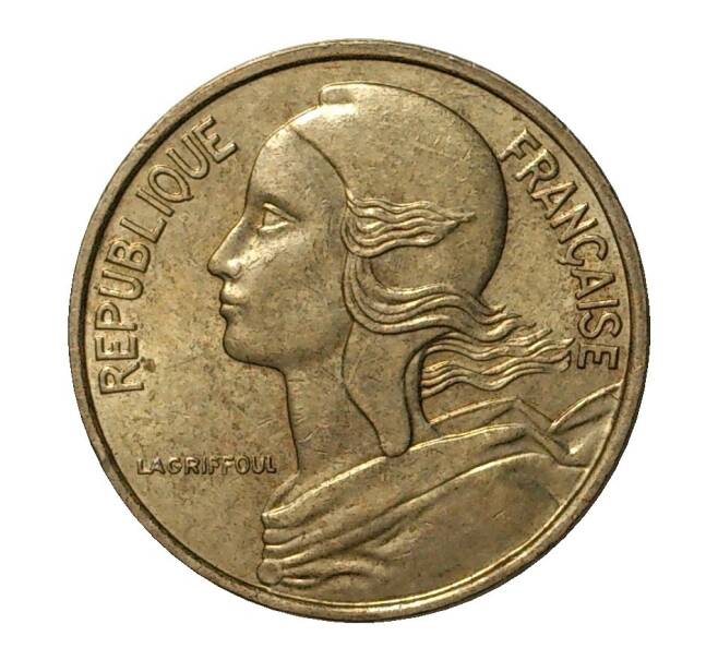 Монета 5 сантимов 1992 года (Артикул: M2-3896) — Фото №2